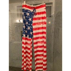 American Flag Pajama Pants